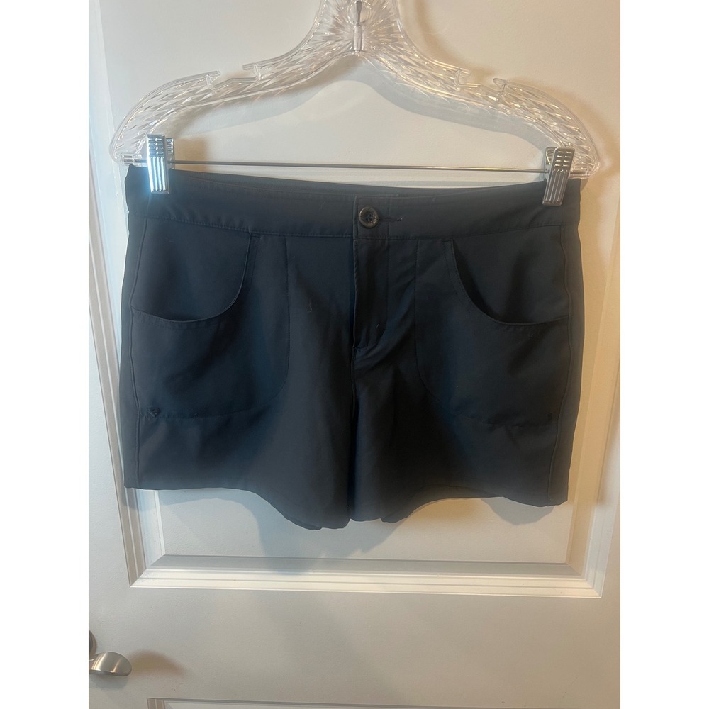 Loco Skail Womens Fishing Shorts Performance Quick Dry Black Size M